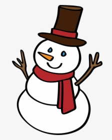 Transparent Snowman Face Png - Cartoon Snowman Png, Png Download, Transparent PNG