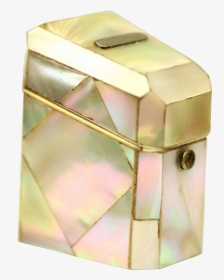 Mother Of Pearl & Silver Knife-form Needle Box With - Bangle, HD Png Download, Transparent PNG