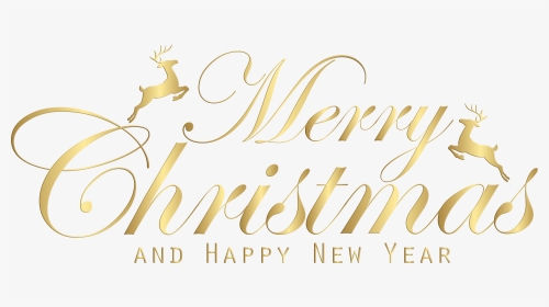 Merry Christmas And Happy New Year 2018 Png - Merry Christmas And Happy New Year Png, Transparent Png, Transparent PNG
