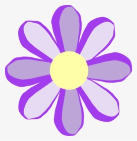 Cute Flower Png Purple, Transparent Png, Transparent PNG