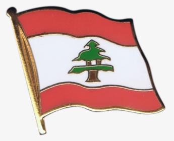 Lebanon Flag Pin, Badge - Easy Drawing Of Mexican Flag, HD Png Download, Transparent PNG