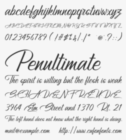 Transparent Neat Handwriting Clipart - Handwriting, HD Png Download, Transparent PNG