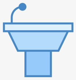 This Icon Represents A Podium Without A Speaker, HD Png Download, Transparent PNG