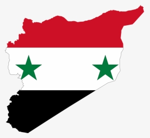 Syria Map Flag Clip Arts - Syria Country Map Flag, HD Png Download, Transparent PNG