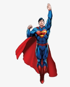Superman Logo Transparent Png - New 52 Superman Flying, Png Download, Transparent PNG