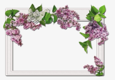 Flowers Frame - Wedding Frames For Photoshop, HD Png Download, Transparent PNG