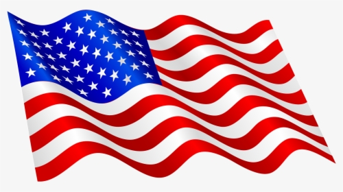 Waving American Flag Png, Transparent Png, Transparent PNG