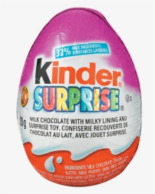 Kinder Surprise Eggs 24 Eggs 24 Toys Fresh From Canada - Kinder Surprise, HD Png Download, Transparent PNG