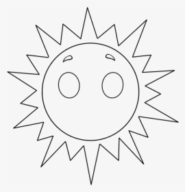 How To Draw Sun - Sun In Draw, HD Png Download, Transparent PNG