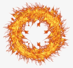 Fire Flame Circle - Fire Flames Png Transparent, Png Download, Transparent PNG