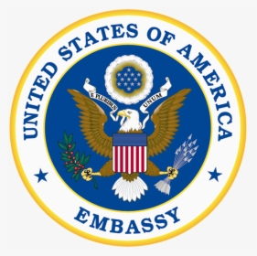 American Embassy Logo Png, Transparent Png, Transparent PNG