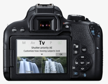 Canon 800d New Guided Display Tv Mode - Canon T7i 18 55, HD Png Download, Transparent PNG