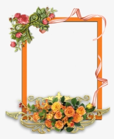 Pin By Mario On Dekoracje - Birthday Flower Frame Png, Transparent Png, Transparent PNG