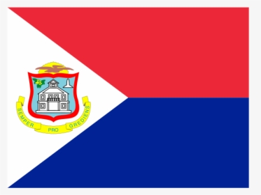 Flag Of Sint Maarten Logo Png Transparent - Flag, Png Download, Transparent PNG