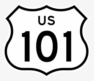 Roadsign Vector Highway United States - U.s. Route 101 In California, HD Png Download, Transparent PNG