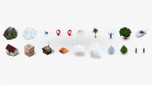 3d Map Generator Icon, HD Png Download, Transparent PNG
