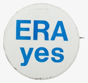 Era Yes Blue And White Cause Button Museum - Circle, HD Png Download, Transparent PNG