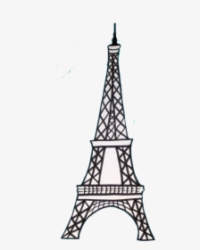 France Eiffel Tower Drawing, HD Png Download, Transparent PNG