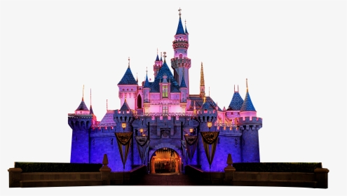 Transparent Castle Silhouette Png - Disney Castle Transparent Background, Png Download, Transparent PNG