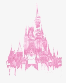 Cinderella Castle Silhouette Png For Kids - Disney Castle Transparent Background, Png Download, Transparent PNG