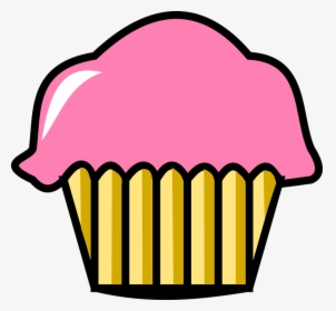 Cupcake, Cute Cupcake, Cute, Cake, Food, Sweet - Gambar Makanan Animasi Lucu, HD Png Download, Transparent PNG