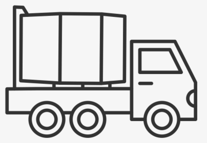 Water Truck Hire Icon - Parcel Truck Icon, HD Png Download, Transparent PNG
