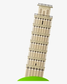 Leaning Tower Of Pisa Png Clip Art - Leaning Tower Of Pisa Clipart, Transparent Png, Transparent PNG