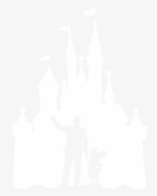Disney Castle Silhouette Transparent Disney Castle - Minnie Mouse Castle Silhouette, HD Png Download, Transparent PNG