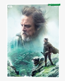Star Wars The Last Jedi Rey And Luke, HD Png Download, Transparent PNG