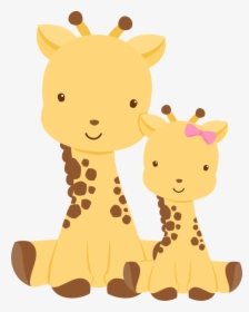 Baby Shower Giraffe Clipart Png, Transparent Png, Transparent PNG