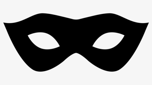Mask Carnival Blindfold Silhouette Shape - Mascara Para Tapar Los Ojos, HD Png Download, Transparent PNG