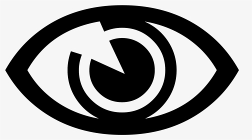 Eye Png In Black And White - Clipart Eye Png, Transparent Png, Transparent PNG