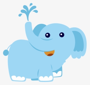 Transparent Baby Elephants Clipart - Jungle Animals Clipart Elephant, HD Png Download, Transparent PNG