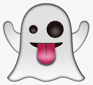 Download Ghost Emoji [free Emoji Images Png] - Emojis De Whatsapp Fantasma, Transparent Png, Transparent PNG