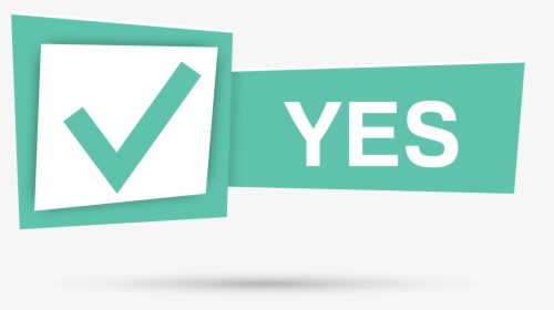Yes - Sign, HD Png Download, Transparent PNG