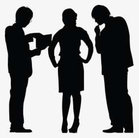 Business Meeting Silhouette - Silhouette, HD Png Download, Transparent PNG