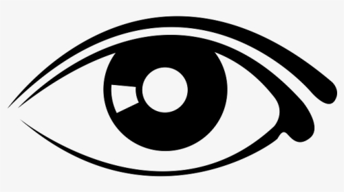 Look At Eyes Clip Art - Clip Art Of Eye, HD Png Download, Transparent PNG