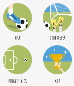 Soccer Free Kick Icon, HD Png Download, Transparent PNG