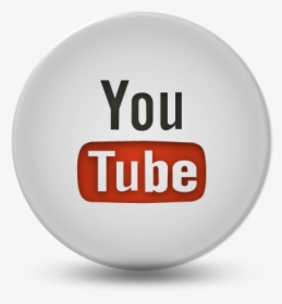 Youtube Logo Button Png - Youtube Ball Icon Logo, Transparent Png, Transparent PNG