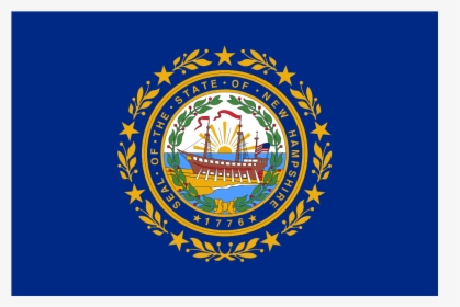 Us Nh New Hampshire Flag Icon - New Hampshire Flag Gif, HD Png Download, Transparent PNG