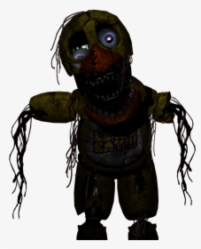 Jolly Wiki - Fnaf Withered Chica Full Body, HD Png Download , Transparent  Png Image - PNGitem