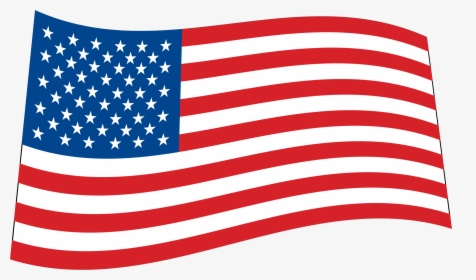 Transparent Bandera De Usa Png - American Flag Waving Clipart, Png Download, Transparent PNG