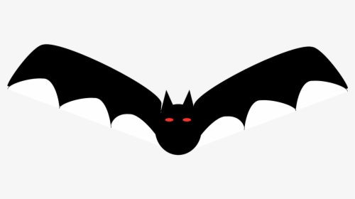 Bat, Dracula, Animal, Black, Spread, Flying, Wings - Black Bat Clip Art, HD Png Download, Transparent PNG