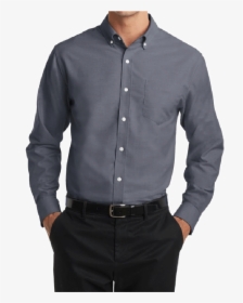 Oxford Button-down Shirt - Port Authority Superpro ™ Oxford Shirt S658, HD Png Download, Transparent PNG