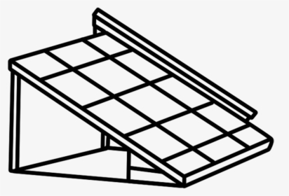 Drawing Of Solar Panel, HD Png Download, Transparent PNG