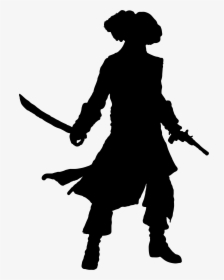 Download For Free Pirate Png Image Without Background - Silhouette Of A Pirate, Transparent Png, Transparent PNG