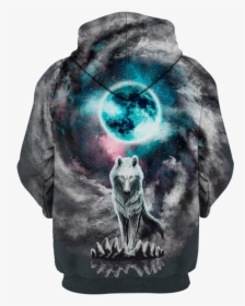 Wolf Hoodie 3d Wolf Hoodie 3d - Lonely Wolf, HD Png Download, Transparent PNG