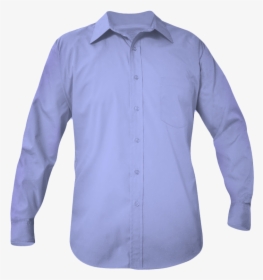 Sky Blue Uniform Shirt, HD Png Download, Transparent PNG