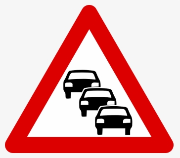Car, Heavy Traffic, Sign, Traffic Icon - Road Signs In Ghana, HD Png Download, Transparent PNG