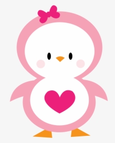 Clipart Penquin Kdchi - Penguin Pink, HD Png Download, Transparent PNG